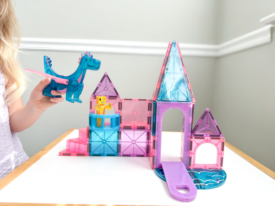 242025CA - MAGNA-TILES® CASTLE microMAGS - 25 piece