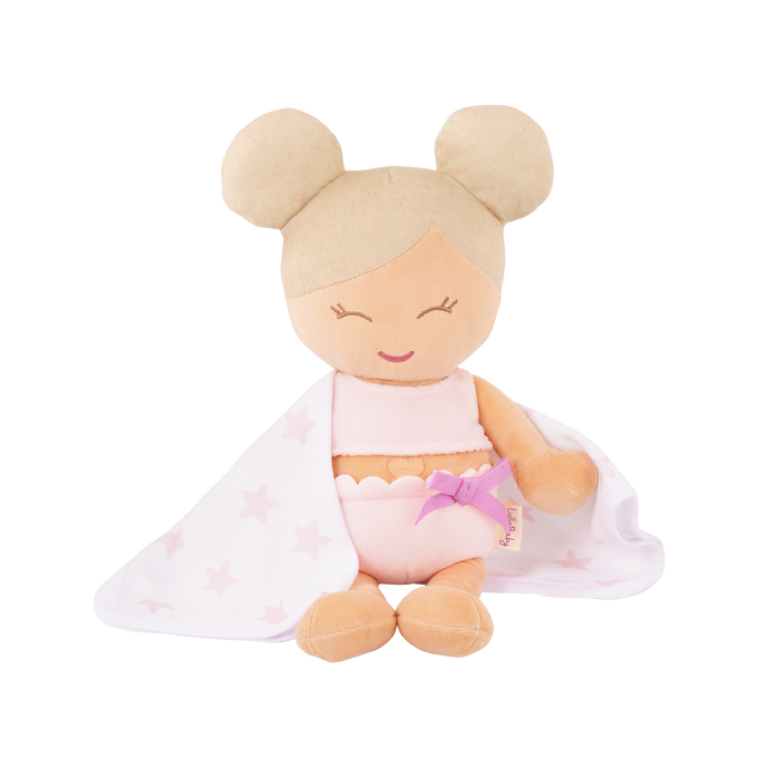 LullaBaby - LBY7236 - Plush Girl Bath Doll & Accessory (COMING END MAY)