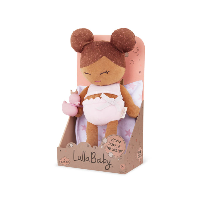 LullaBaby - LBY7262 - Plush Girl Bath Doll & Accessory (COMING END JUNE)