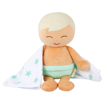 LullaBaby - LBY7265 - Plush Boy Bath Doll & Accessory