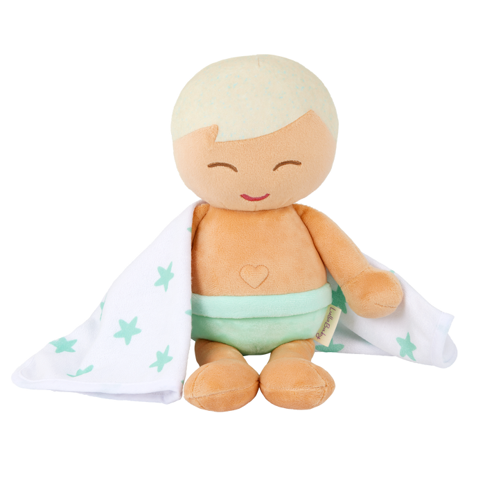 LullaBaby - LBY7265 - Plush Boy Bath Doll & Accessory (COMING END JUNE)