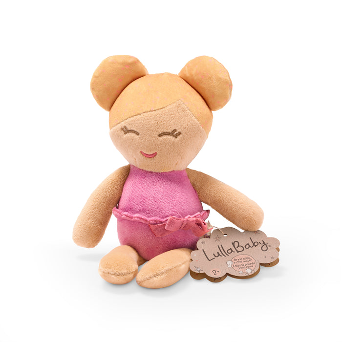 LullaBaby - LBY9017 - Small Plush Bath Doll Assortment (12) - 6 Brown & 6 Blonde