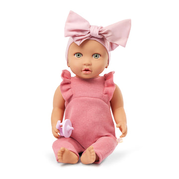 LullaBaby - LBY7336 - 36cm Baby Doll with Romper