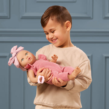 LullaBaby - LBY7336 - 36cm Baby Doll with Romper