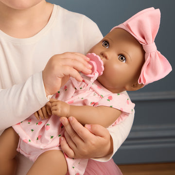 LullaBaby - LBY7347 - 36cm Doll w/ sounds & pacifier