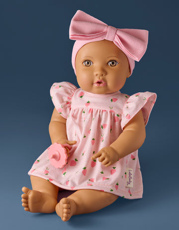 LullaBaby - LBY7347 - 36cm Doll w/ sounds & pacifier