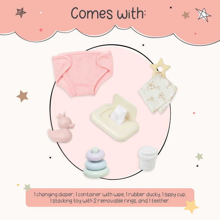 LullaBaby - LBY7625 - New Born Essentials Accessory Set (COMING END JUNE)