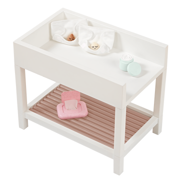 LullaBaby - LBY7743 - Baby Doll Changing Table & accessories
