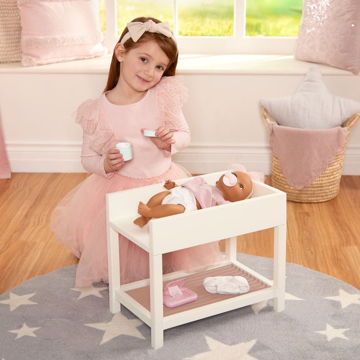 LullaBaby - LBY7743 - Baby Doll Changing Table & accessories (COMING END MAY)