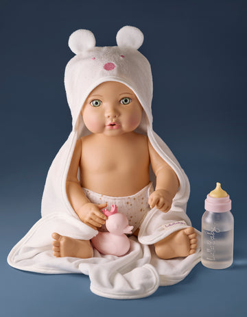 LullaBaby - LBY7721 - 39cm interactieve pop met accessoires