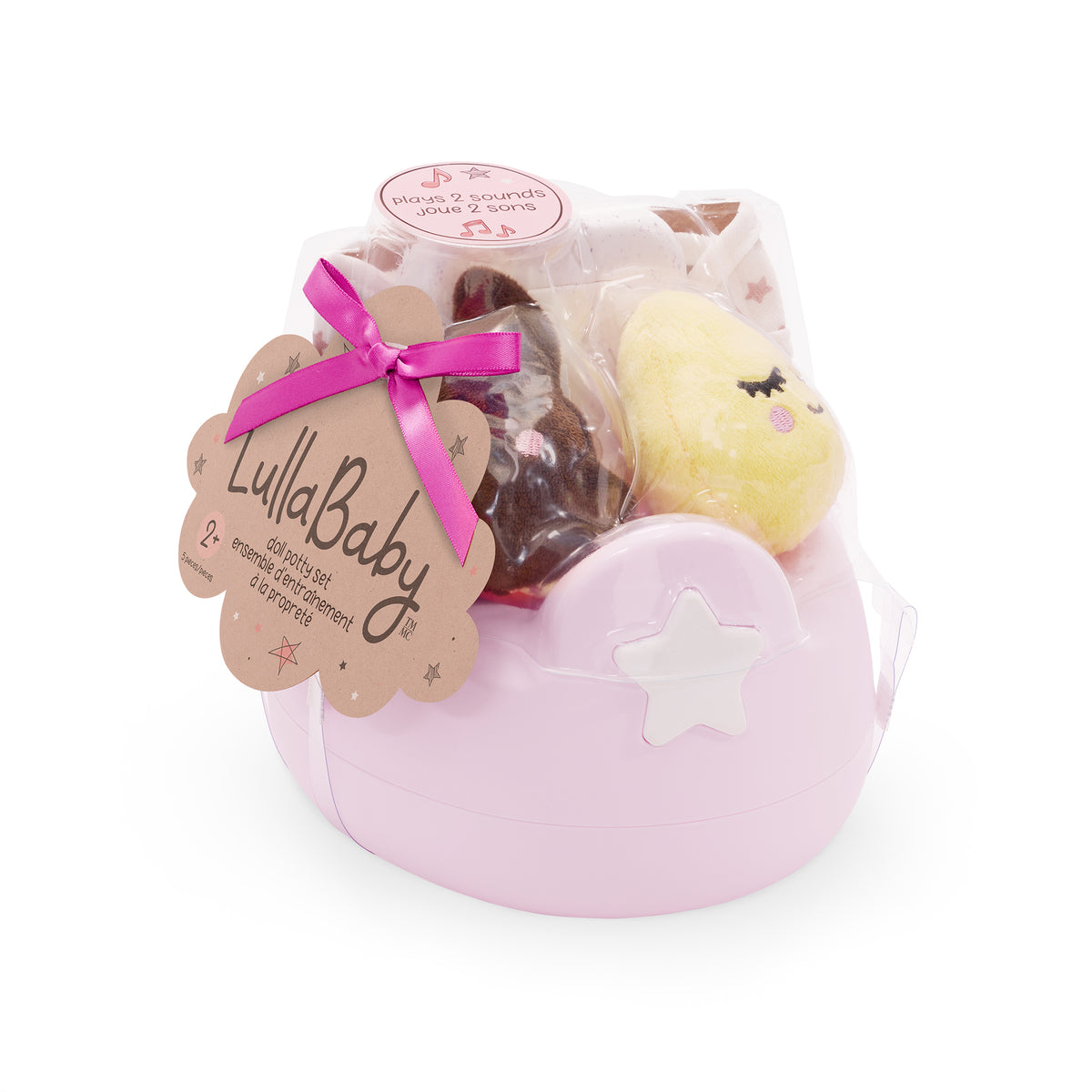 LullaBaby - LBY7734 - Dolly Potty set Pink