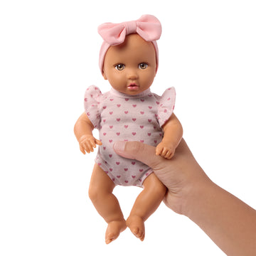 LullaBaby - LBY7738 - Mini Baby Dolls in a Basket Playset