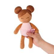 LullaBaby - LBY9017 - Small Plush Bath Doll Assortment (12) - 6 Brown & 6 Blonde