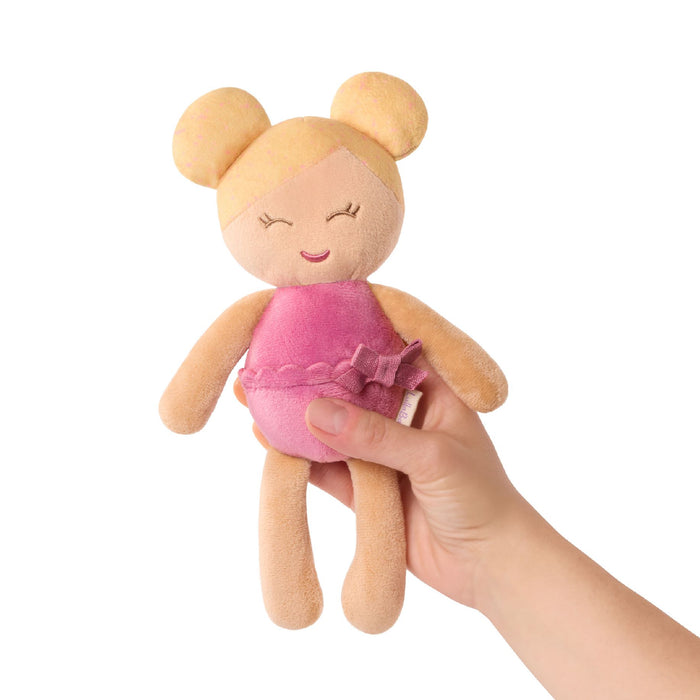LullaBaby - LBY9017 - Small Plush Bath Doll Assortment (12) - 6 Brown & 6 Blonde