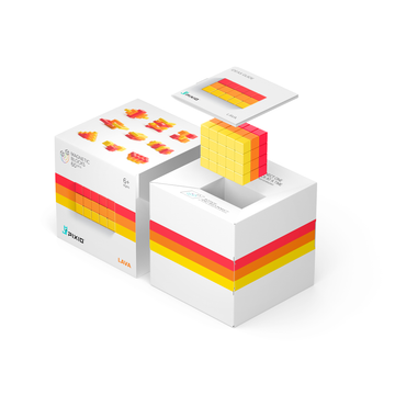 20208 PIXIO - Abstract Lava - 60 stuks