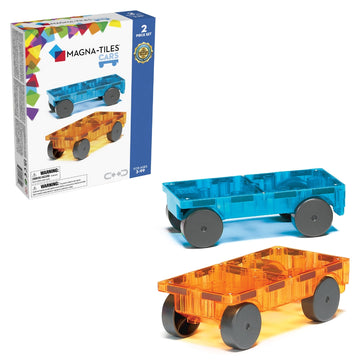 16022BO - MAGNA-TILES Cars 2 stuks uitbreidingsset