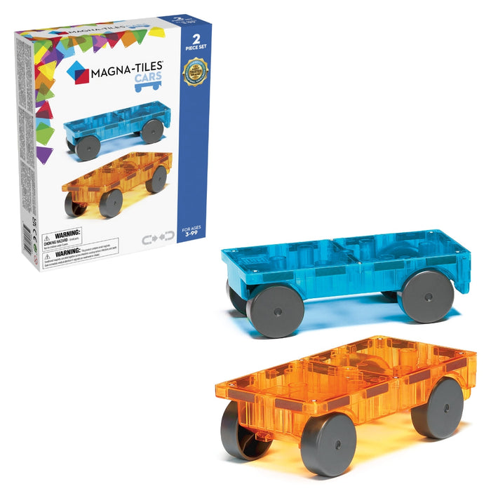 16022BO - MAGNA-TILES Cars 2 stuks uitbreidingsset