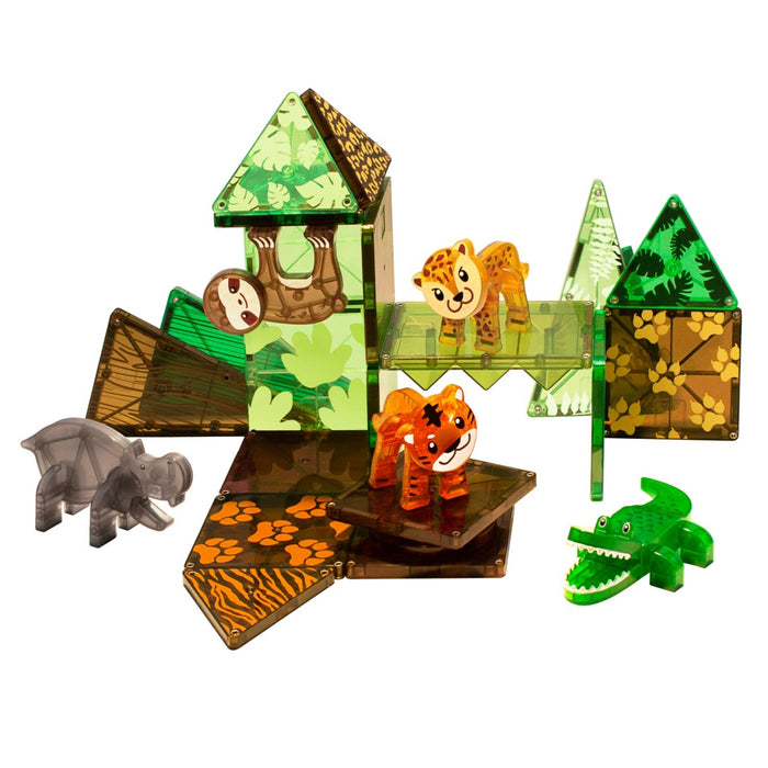 20925 - MAGNA-TILES® Jungle Animals 25 Piece Set