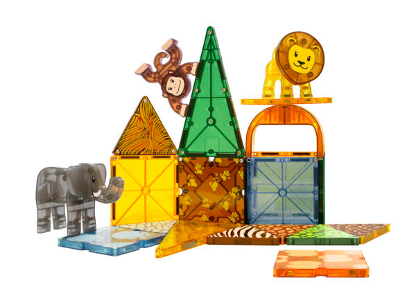 20925 - MAGNA-TILES® Safari Animals 25 Piece Set