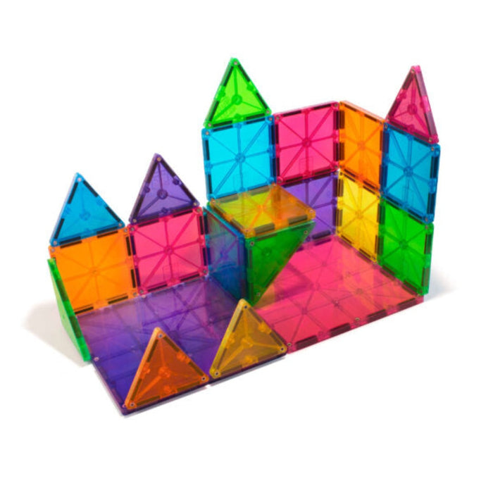 02132 - MAGNA-TILES® Clear Colors 32 Piece Set