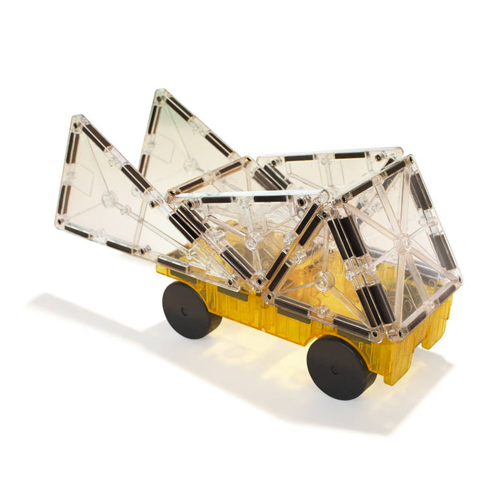 16022 - MAGNA-TILES® Cars 2 Piece Expansion Set: Green & Yellow