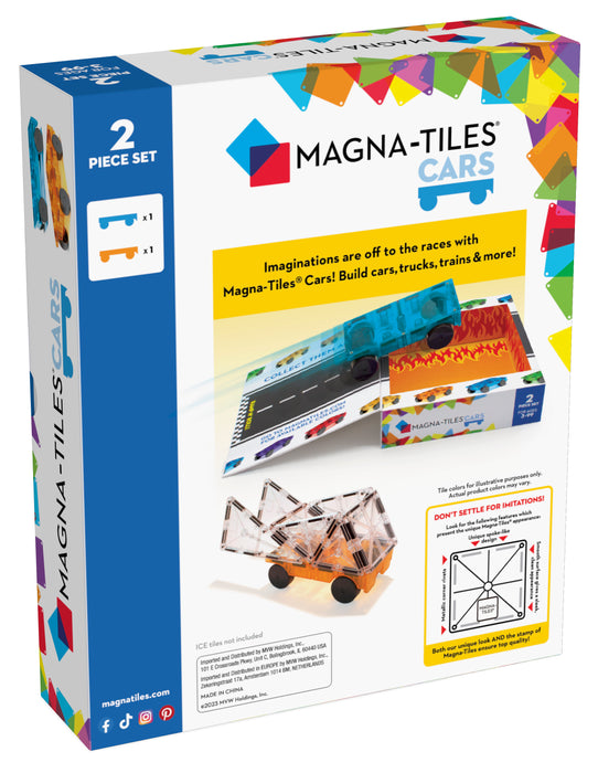 16022BO - MAGNA-TILES Cars 2 stuks uitbreidingsset