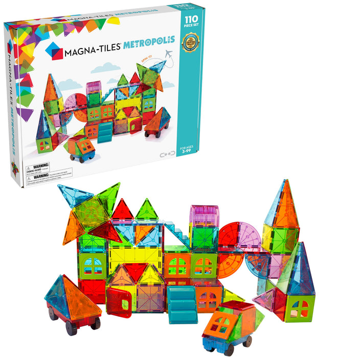 20110 - MAGNA-TILES® Metropolis 110 Piece Set