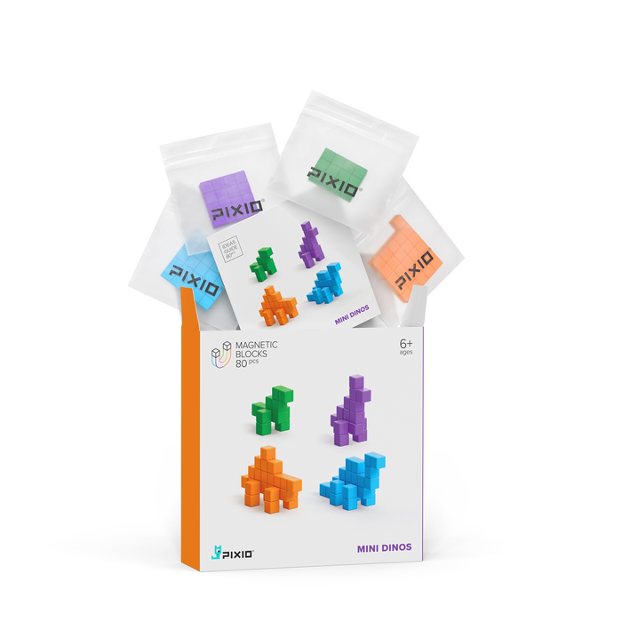PX-40101 - PIXIO - Story - Mini Dinos - 80 stuks