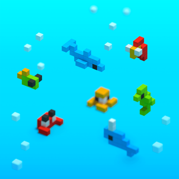PX-40103 PIXIO Mini Ocean - 137 stuks