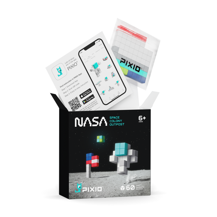 PX-31102 - PIXIO - NASA - Spaсe Colony Outpost - 60 stuks