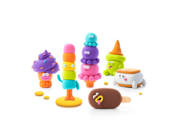 🍦 30141 HeyClay - Nice Ice Cream - Flip Cone - 3 cans