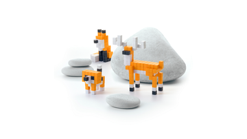 PX-30101 - PIXIO - Story - Orange animals - 162 stuks