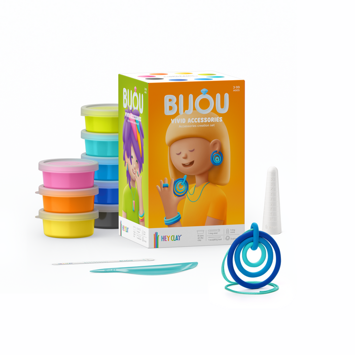 08001 HeyClay - Bijoux Vivid Combo pack - 8 cans