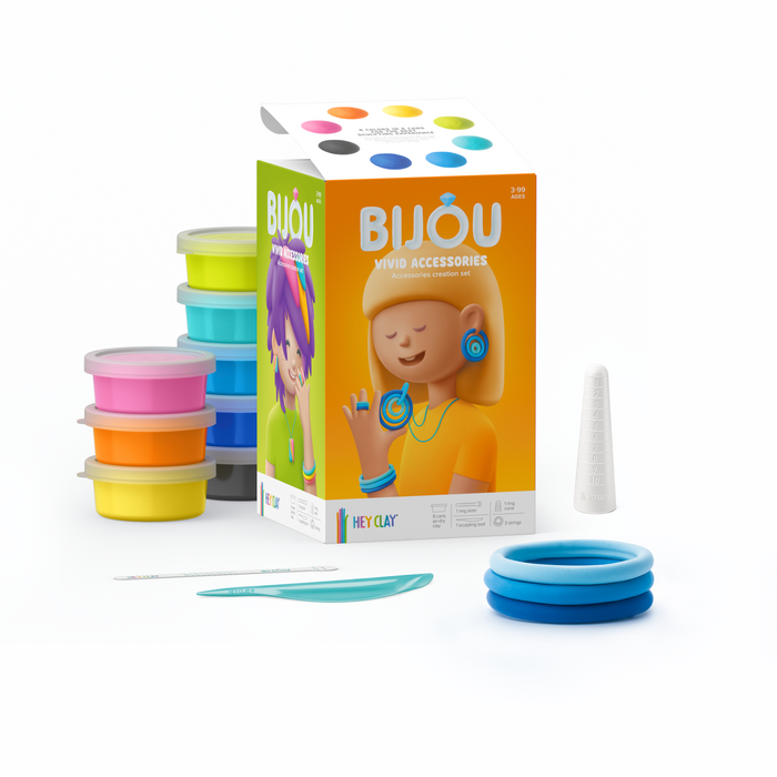 08001 HeyClay - Bijoux Vivid Combo pack - 8 cans