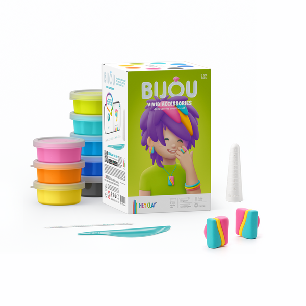 08001 HeyClay - Bijoux Vivid Combo pack - 8 cans