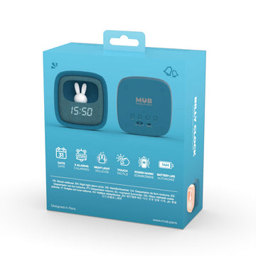 MOB - Billy Clock - Donkerblauw