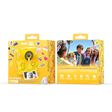 MOB - Pixiprint Smiley World - Geel