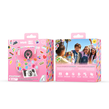 MOB - Pixiprint Smiley World - Roze