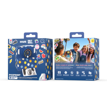 MOB - Pixiprint Smiley World - Blauw