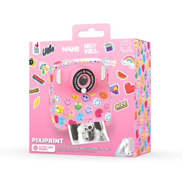 MOB - Pixiprint Smiley World - Roze