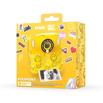 MOB - Pixiprint Smiley World - Geel