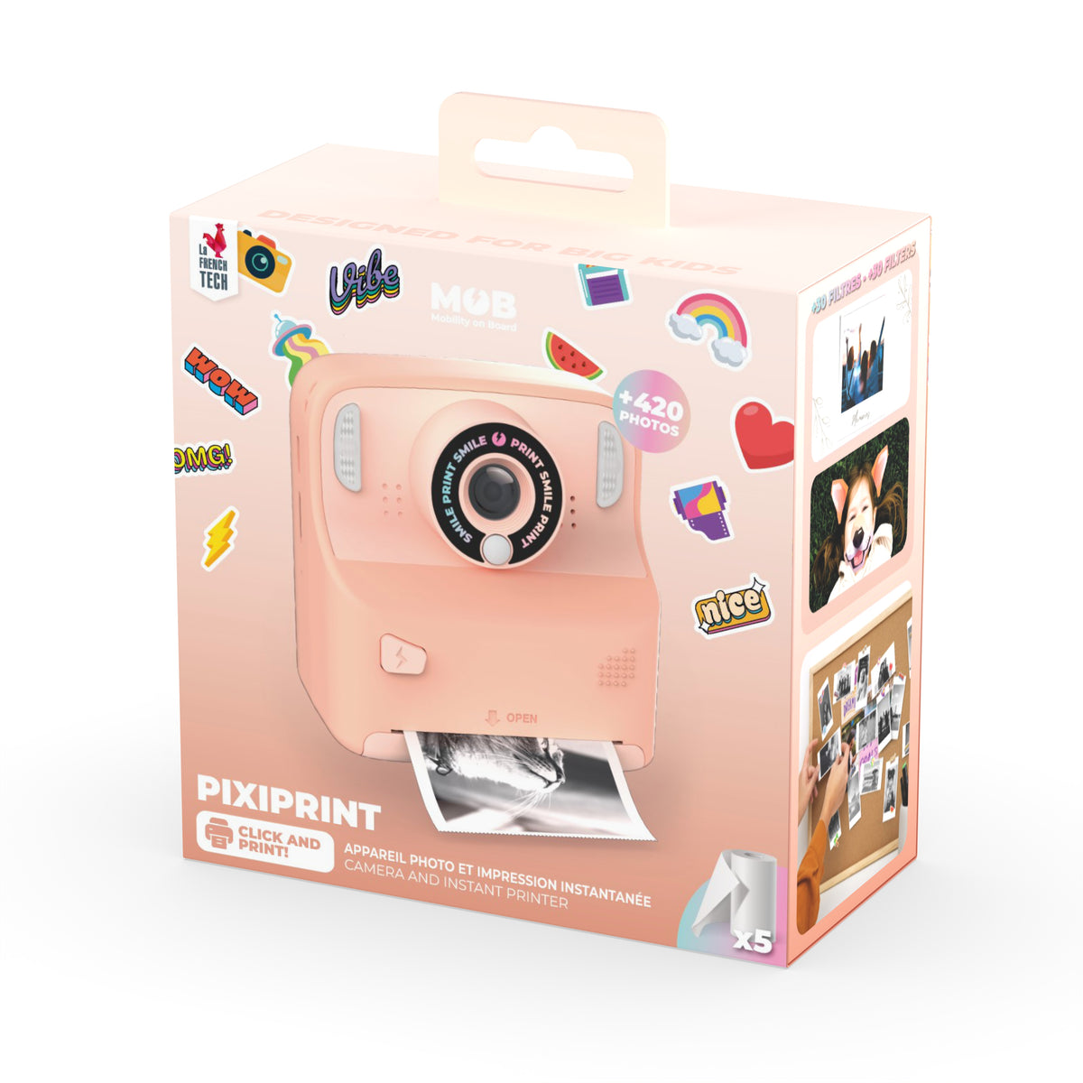 MOB - Pixiprint - Roze