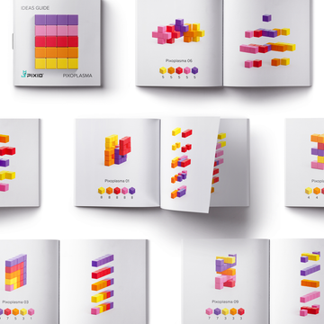20201 PIXIO - Abstract Pixoplasma - 60 stuks
