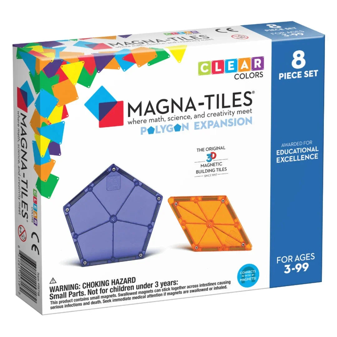15718 - MAGNA-TILES® Polygons 8 Piece Expansion Set