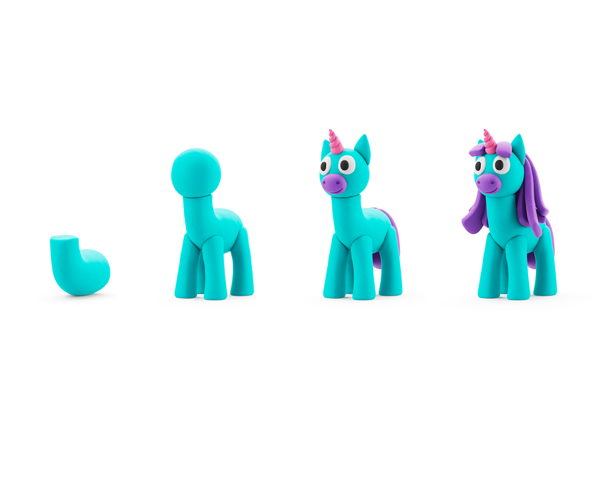 30140 Hey Clay - Rainbow Unicorn - Rainy 3 cans