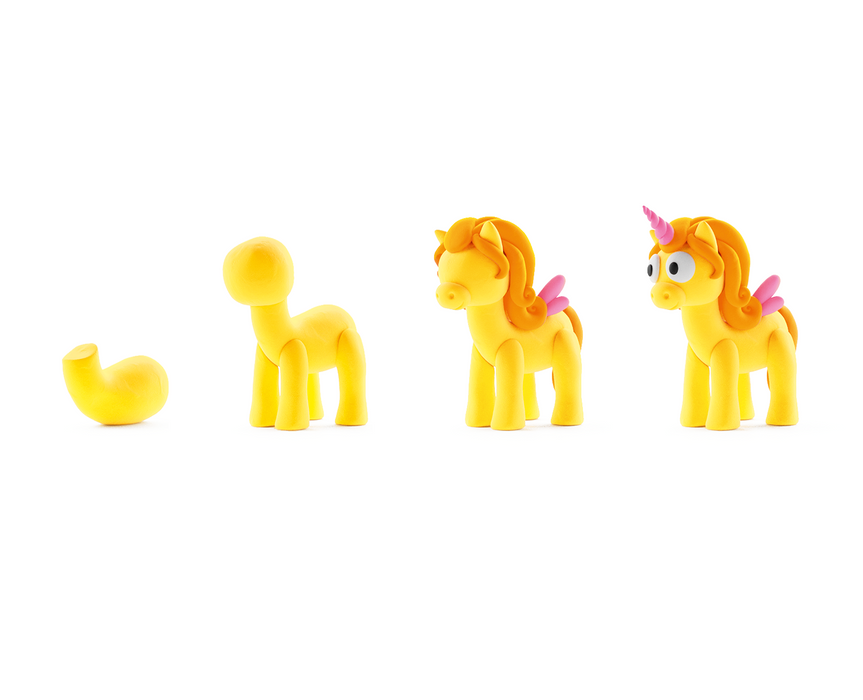🦄  30135 HeyClay - Rainbow Unicorn - Sunny 3 cans