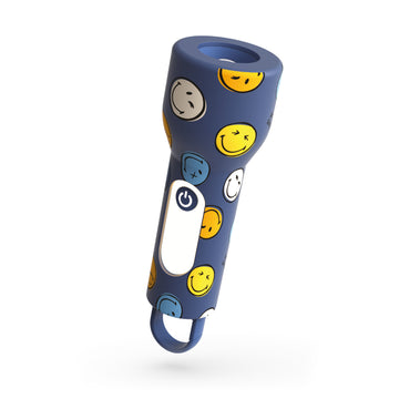 MOB - Glowy Smiley World - Blauw