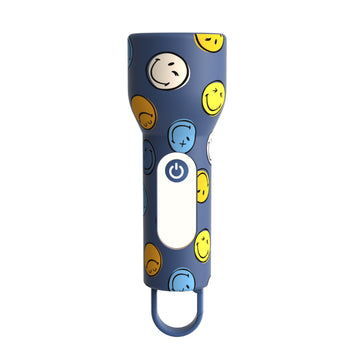 MOB - Glowy Smiley World - Blauw