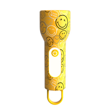 MOB - Glowy Smiley World - Geel