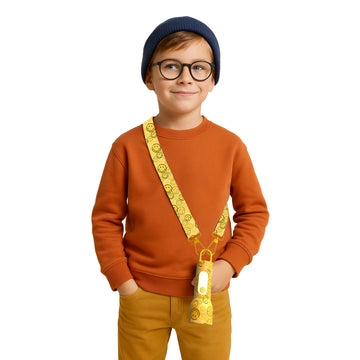 MOB - Glowy Smiley World - Geel